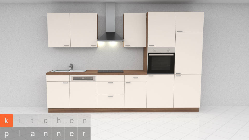 Küche online kaufen: Inselküche Modica - Küchenzeile mit Kücheninsel und E-Geräten / Bild 2